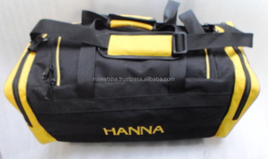 Custom Heavy Duty Large Fitness <b>Travel</b> Duffle <b>Bag</b> Polyester Waterproof Black <b>Mens</b> Sports Gym - Product Image 2