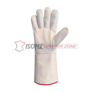 ถุงมือหนังวัว ISONZ สำหรับงานเชื่อม ทนความร้อน หนา 1.2 มม. ขายดี - Product Image 3