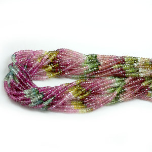 Perles en tourmaline rondes naturelles, vente en gros, pièces - Product Image 2