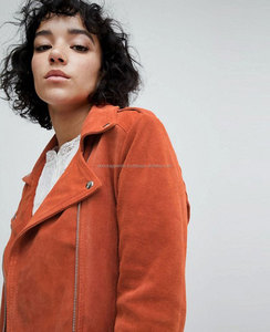 Chaqueta de Cuero de Gamuza Marrón Dorado Personalizada, Elegante y Económica para Hombre, Transpirable, de Cuero Vacuno, Nueva Colección 2026 - Product Image 1