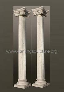 เสาหินแกรนิตสไตล์กรีกตกแต่งเสาสไตล์กรีกแกะสลักด้วยมือออกแบบได้ตามต้องการ - Product Image 3