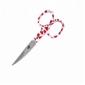 DE HAUTE QUALITÉ FABRIQUÉ EN ACIER INOXYDABLE EN STOCK Offre Spéciale LOGO GRATUIT et EMBALLAGE ROUGE Ciseaux à ongles pour bébé Cuticule Ciseaux à ongles pour bébé. - Product Image 1