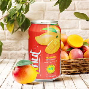 Jus de mangue 330ml en canette aluminium avec pulpe VINUT pour distributeur et importateur en gros - Product Image 1