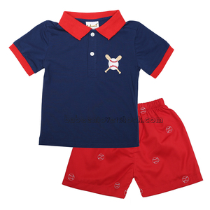 Babeeni ชุดเสื้อผ้า BB1508เด็กผู้ชาย, ชุดเบสบอลปักผ้าฝ้าย100% รับรอง OEKO-TEX หน่วงการติดไฟสำหรับเด็กแรกเกิดเด็กหัดเดิน - Product Image 5