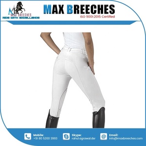 El mejor diseño de pantalones de competición de asiento completo con agarre de silicona Ropa ecuestre Proveedor y fabricante a granel de India - Product Image 2