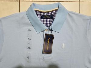 2019 Designed Cotton Men's Short Sve Polo <b>Shirt</b> with Stand Collar Multi Solid Colors Cancel Shipment Stocklot Available <b>Cheap</b> - Product Image 3