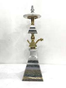 Narguilés égyptiens en marbre de luxe en édition limitée fabriqués avec la technique de la laque - Product Image 2