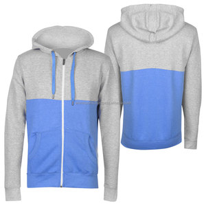 Sudaderas con Capucha de Forro Polar para Hombre, Tallas Grandes, con Cierre, Logotipo Personalizado, Transpirables, 100% Poliéster, Ropa de Invierno de Alta Calidad, Diseño Liso, OEM - Product Image 1