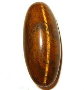 Crystal Shiva Lingam Yellow Tigers Eye's Lingam Reiki cristales curativos piedra natural piedra preciosa mayorista - Product Image 2