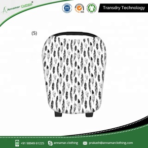 Super Thick Premium Quality Organic Cotton Baby Car Seat Canopy Cover Available At Low Price - Product Image 6