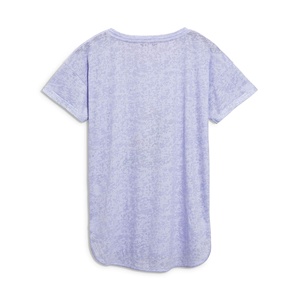 2024 été à la mode femmes coton T-Shirt XL demi manches longueur en gros Logo personnalisé imprimé lavande bouton fabriqué - Product Image 2