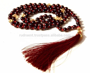 เครื่องประดับแฟชั่น108ลูกปัดสำหรับทำสมาธิทางจิตวิญญาณ,สร้อยคอยาวพร้อมส่ง - Product Image 3