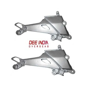Motorcycle <b>Footrest</b> Bracket for Karizma | Heavy Duty Metal <b>Footrest</b> Holder | Durable & Precision Fit - Product Image 1