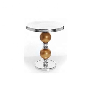 Mesa de centro redonda de METAL para exteriores, mesa de jardín - Product Image 5