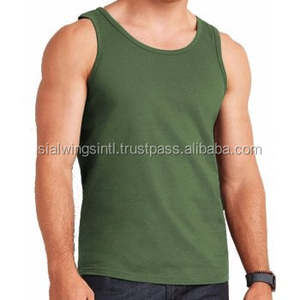 Vente en gros de débardeur en jersey élasthanne en coton de couleur unie bas de gymnastique col à capuche style décontracté tricoté fabriqué - Product Image 3