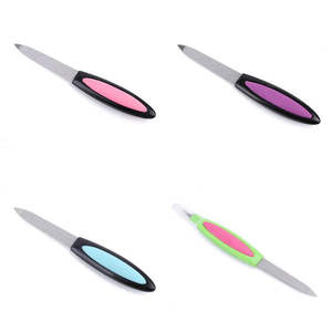 Hot Sale Stainless Steel <b>Nail</b> Art File Manicure Pedicure <b>Tool</b> Cuticle Trimmer <b>Remover</b> Fork Polishing <b>Tool</b> for <b>Nail</b> Care - Product Image 5