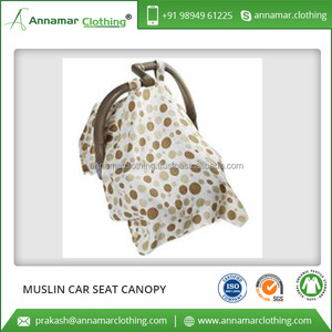 Stock Wholesale Nursing Cover Scarf Stretchy Baby Car Seat Cover Canopy - Product Image 2
