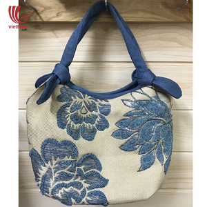 Bolso hobo con asas de ratán para mujer, venta al por mayor/bolso elegante para mujer - Product Image 6