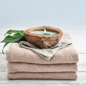 Ensembles de serviettes de bain douces de belle couleur Qualité super douce Serviette de bain OEM 100% au prix le plus bas Serviettes de bain de golf d'Inde - Product Image 6