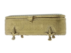 Boîte à bijoux en verre transparent avec cadre en métal, meilleure vente - Product Image 5