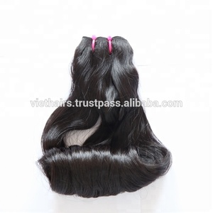 Super Double Drawn Hair Brazilian Hair Curly Weft Hair No <b>tangle</b> No Shedding - Product Image 6