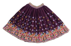 กระโปรง rabari แบบปักด้วยมือสไตล์วินเทจหายาก - Product Image 2