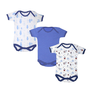 Bebé mameluco GOTS certificado logotipo personalizado nuevo diseño lindo bebé trajes de mameluco - Product Image 1