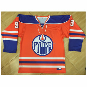Jersey de Hockey sobre Hielo Bordado y Cosido, Jersey Deportivo Personalizado de Alta Calidad, Unisex, OEM, para Equipos Juveniles, Jersey de Béisbol - Product Image 1