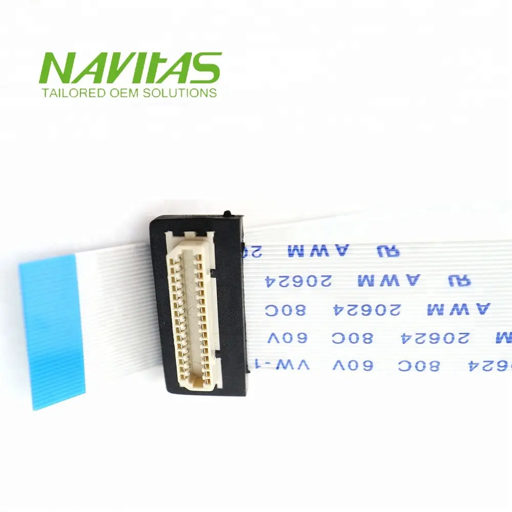 OEM ODM 31pin 1.0mm pitch Connector Flex Flat FFC Cable