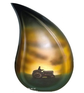 URNA FUNERAL LAGRIMA METAL - Product Image 1