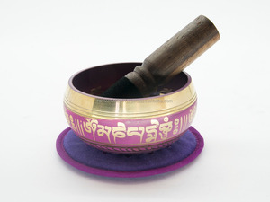 Ensemble de bol chantant tibétain antique martelé à la main en Bronze bol de guérison sonore méditation Yoga Kit artisanat en métal - Product Image 3