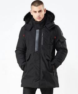 Manteau d'hiver chaud pour hommes veste d'hiver bouffante manteau coupe-vent de camp veste matelassée à capuche manteau veste - Product Image 4