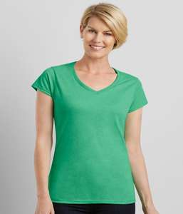 2025 verano señoras Camisetas cuello redondo manga corta Casual de Bangladesh tejido de punto letra impresa mujeres Tops mujer camiseta - Product Image 3