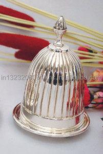 หม้อใส่เนยและหม้อใส่ไข่ทำจากทองเหลืองชุบเงิน - Product Image 2