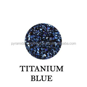 ดรูซี่หินดรูซี่ทรงกลมสีฟ้าไทเทเนียม - Product Image 2