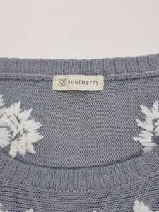 Jersey de manga larga para mujer de marca de alta calidad, suéter, Tops, invierno, stock de Bangladesh, Muchas prendas de punto con cuello - Product Image 6