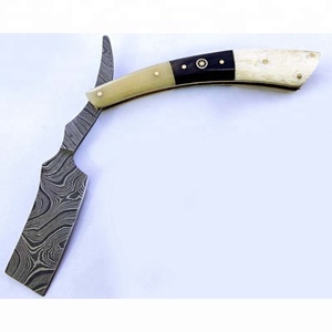 มีดโกนหนวดสำหรับร้านตัดผมแบบวินเทจมีดโกนหนวดใบมีดเดี่ยวทำจากสแตนเลสคุณภาพระดับมืออาชีพโลโก้และสีกำหนดเอง - Product Image 4