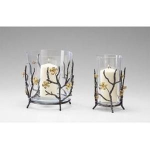 Bougeoir à fleurs et branches au design antique Bougeoir votif de haute qualité, meilleur matériau pour décoration de table Bougeoir - Product Image 1