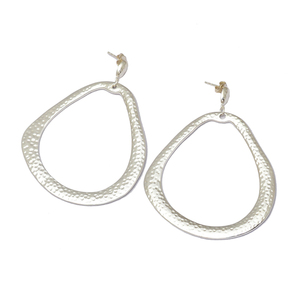 Plain Handmade <b>Stud</b> Dangle <b>Earrings</b> 925 <b>Sterling</b> <b>Silver</b> Jewelry Fashionable Ring For Wedding Gift or Parties For Women, Girls. - Product Image 1