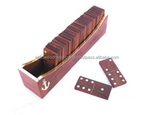 DOMINOS AL POR MAYOR CON CAJA DE MADERA / JUEGOS DE TABLA PARA INTERIOR - Product Image 2