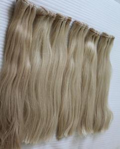 Extensiones de cabello rubio ondulado del cuerpo humano Remy virgen 100% en calidad de lujo - Product Image 3