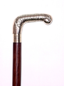 Canne de marche en bois Offre Spéciale/canne de marche avec poignée en métal laiton - Product Image 3