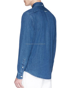 เสื้อยีนส์สำหรับผู้ชายผ้าเดนิมแบบลำลองสำหรับฤดูใบไม้ผลิฤดูร้อน - Product Image 1