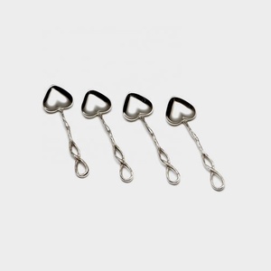 Cuchara de cena de boda de alta calidad, tenedor, cuchillo de mesa, cubiertos a granel, cuchara forjada a mano en forma de corazón, juego de cubiertos - Product Image 6