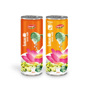 Jojonavi กระป๋องธรรมชาติและมีสุขภาพดี250มล. เสิร์ฟน้ำผักและผลไม้พร้อมสัมผัสของนมเมล็ดบัว - Product Image 3