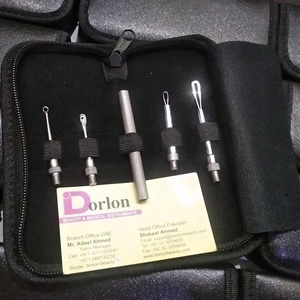 Gran oferta, juego de tratamiento para el acné, instrumentos de cuidado de la belleza, herramientas removedoras de espinillas de acero inoxidable Premium - Product Image 1