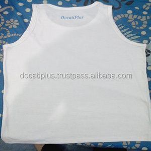 Fabricant en gros de débardeurs blancs sur mesure OEM - Product Image 3