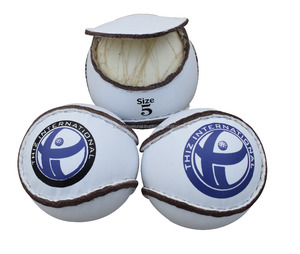 Pelotas deportivas GAA de cuero de calidad oficial, equipo de lanzamiento de pelotas de Squash Sliotars de Irlanda, proveedores mayoristas - Product Image 1