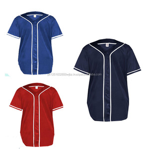 Uniforme Deportivo Personalizado de Alta Calidad, Jersey de Béisbol con Impresión por Transferencia de Calor, Unisex, Talla Grande, Antibacteriano, Transpirable y de Secado Rápido - Product Image 6