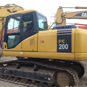 Gebruikt Komatsu PC200-7 Graafmachine Goede Kwaliteit Tweedehands Pc200 Hot Koop